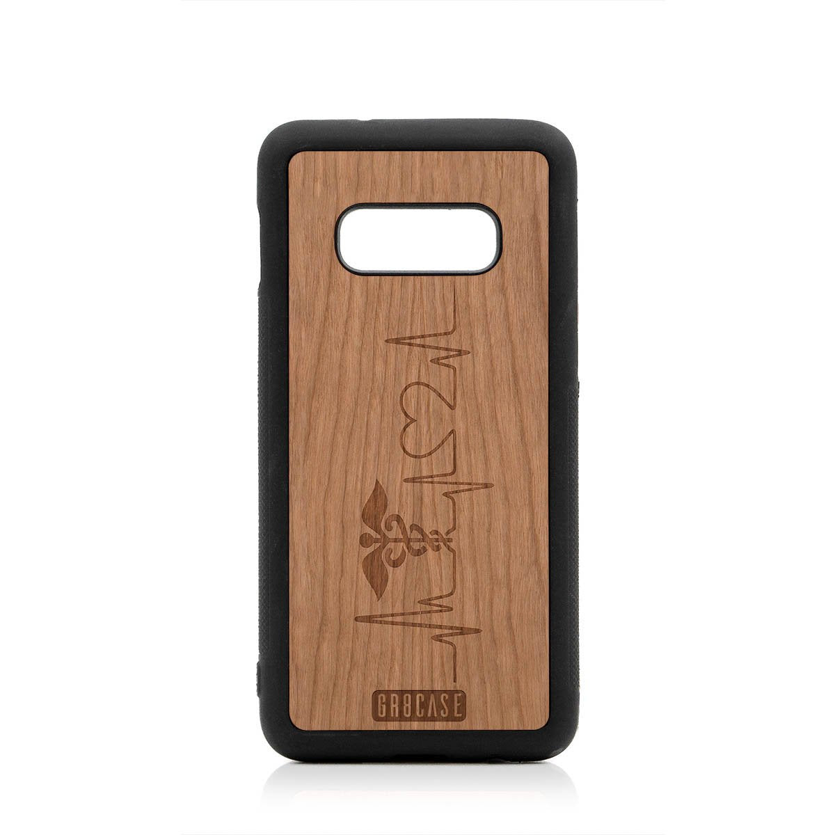 Hero's Heart (Nurse, Doctor) Design Wood Case Samsung Galaxy S10E by GR8CASE