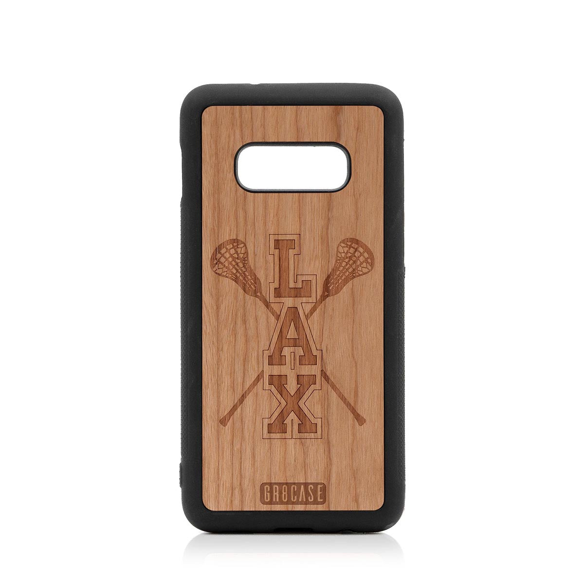 Lacrosse (LAX) Sticks Design Wood Case Samsung Galaxy S10E by GR8CASE