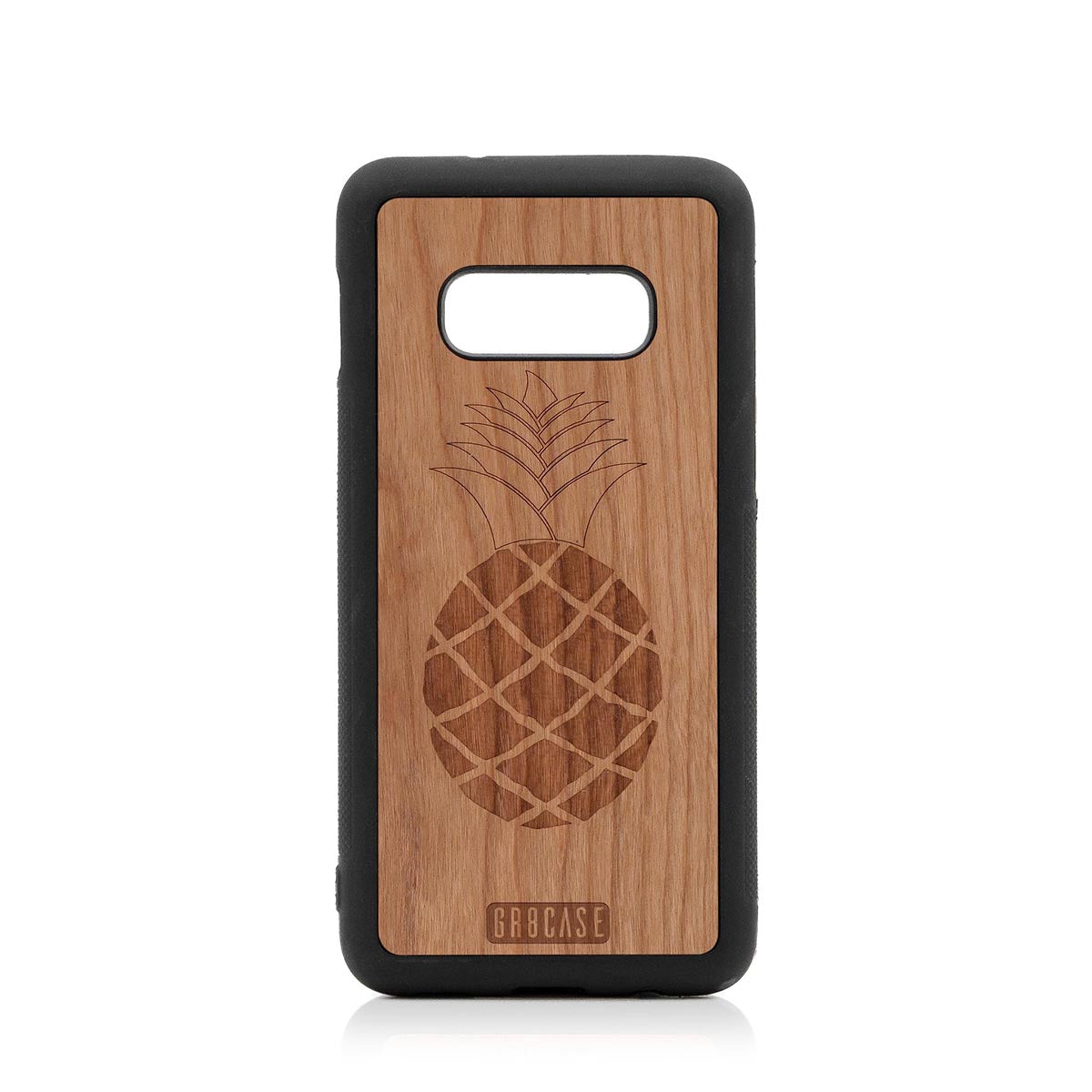 Pineapple Design Wood Case Samsung Galaxy S10E by GR8CASE