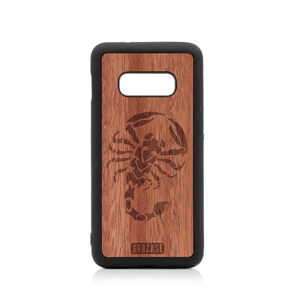 Scorpion Design Wood Case Samsung Galaxy S10E by GR8CASE