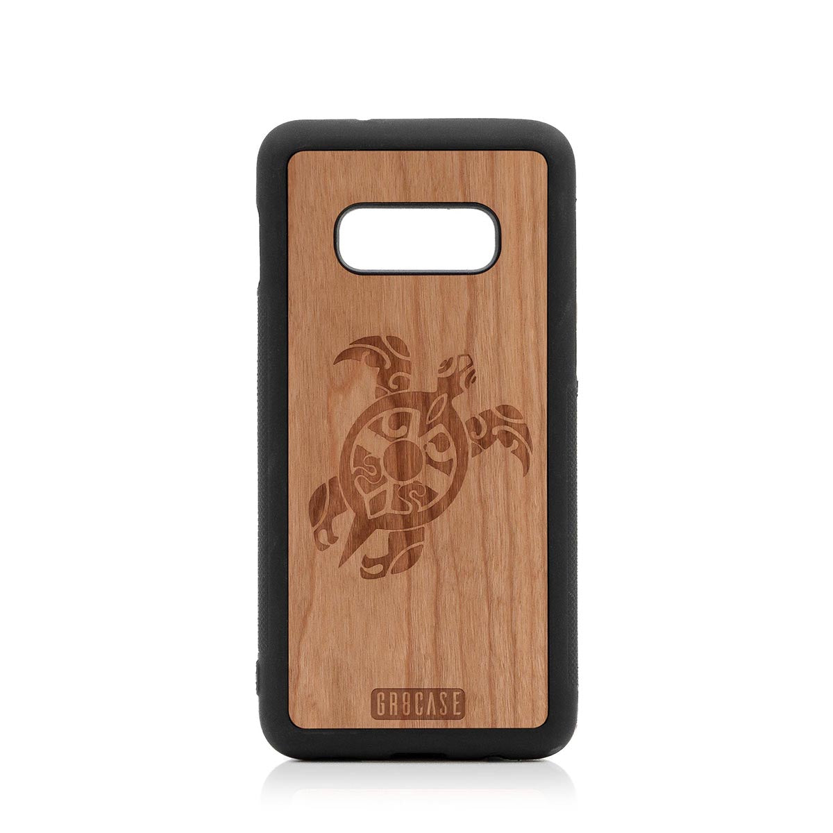 Turtle Design Wood Case Samsung Galaxy S10E