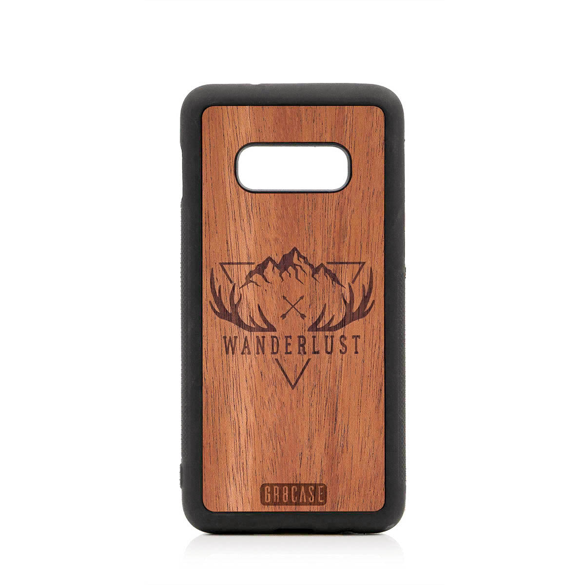 Wanderlust Design Wood Case For Samsung Galaxy S10E
