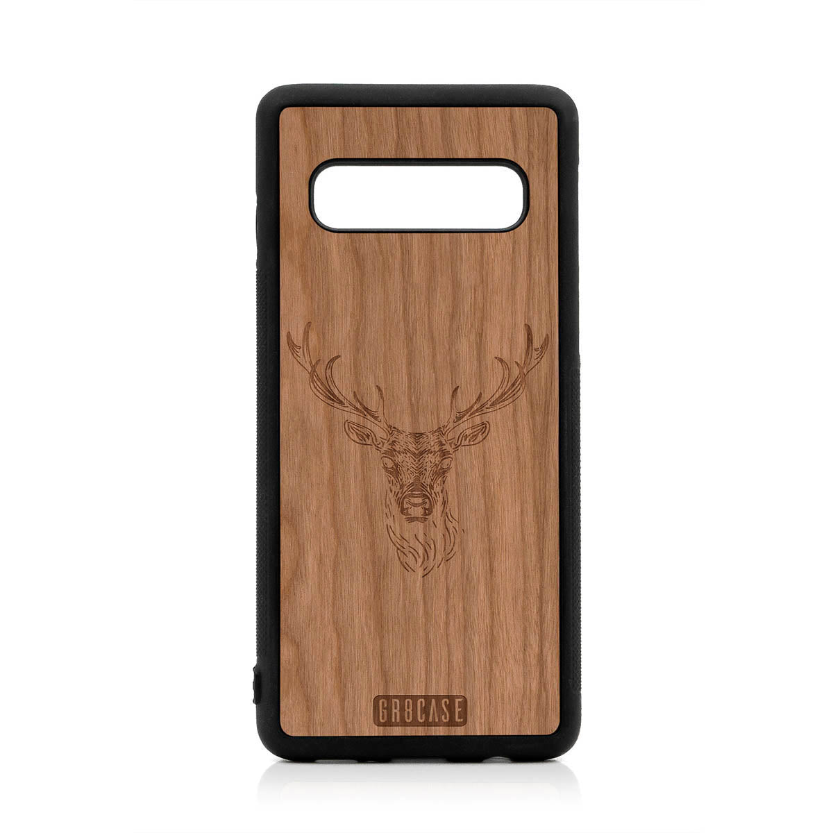 Elk Buck Design Wood Case For Samsung Galaxy S10 by GR8CASE