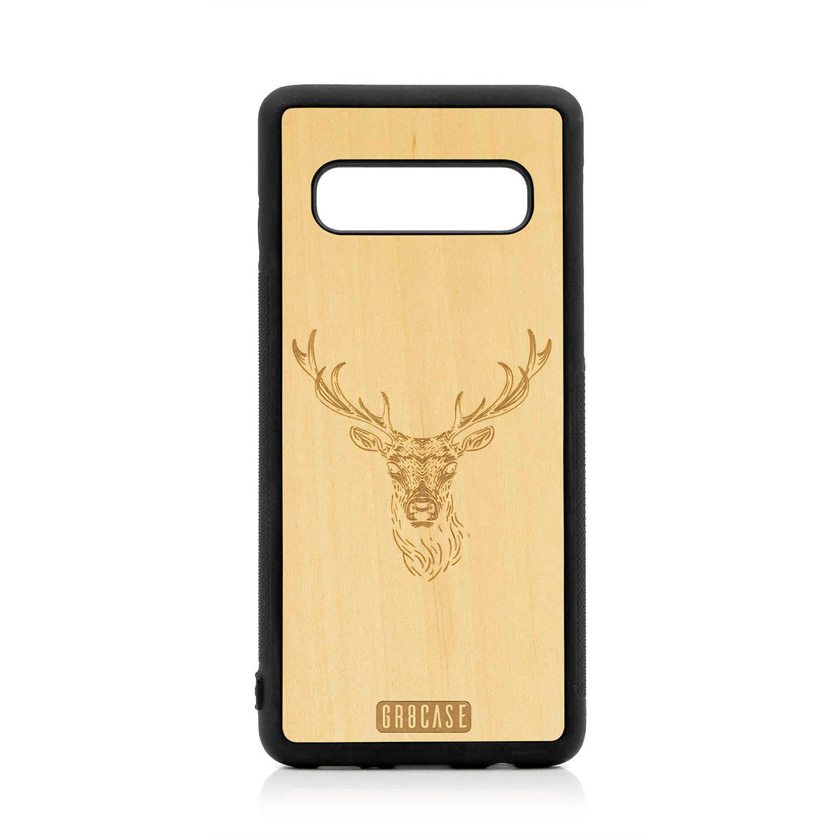 Elk Buck Design Wood Case For Samsung Galaxy S10 by GR8CASE