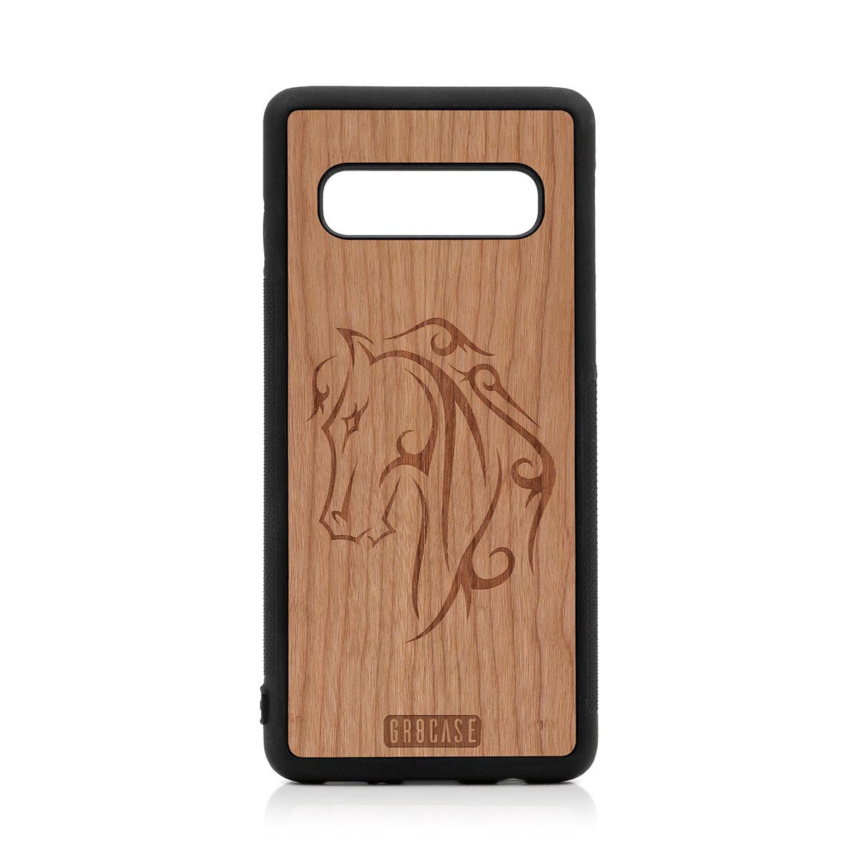 Horse Tattoo Design Wood Case For Samsung Galaxy S10 by GR8CASE