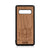 Namaste (Lotus Flower) Design Wood Case For Samsung Galaxy S10