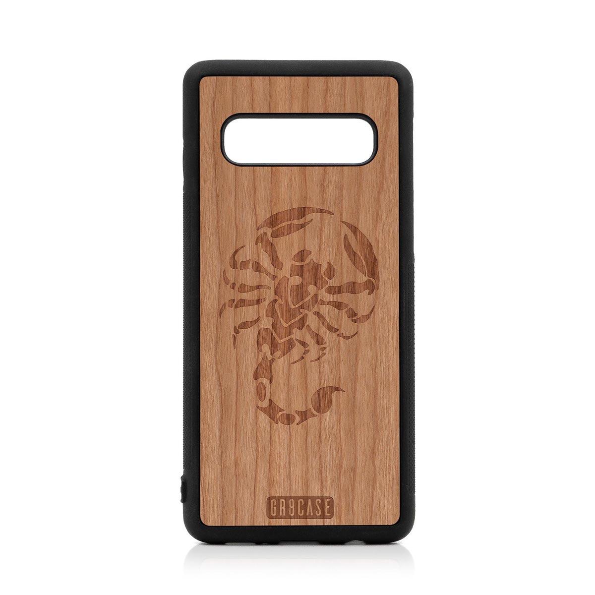 Scorpion Design Wood Case For Samsung Galaxy S10 by GR8CASE