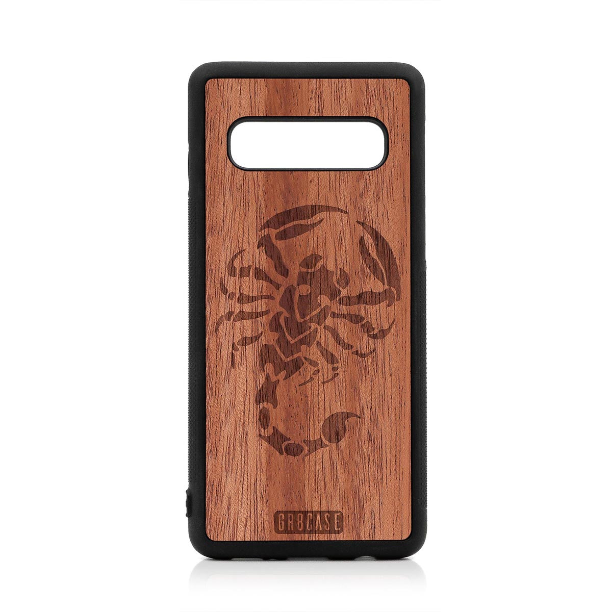 Scorpion Design Wood Case For Samsung Galaxy S10 by GR8CASE