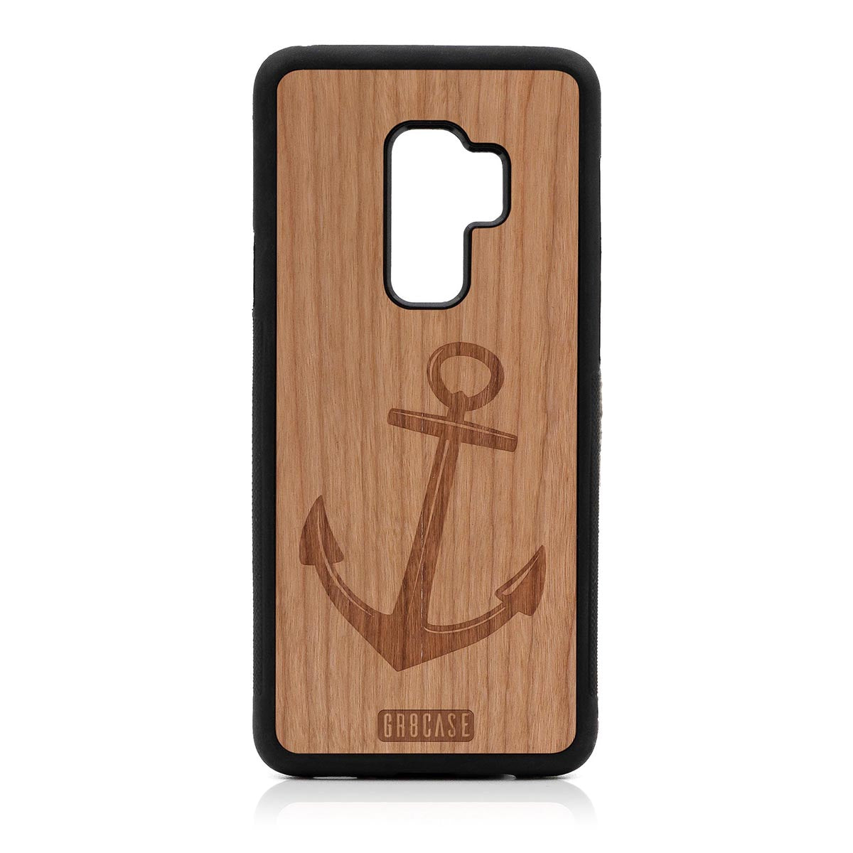 Anchor Design Wood Case For Samsung Galaxy S9 Plus by GR8CASE