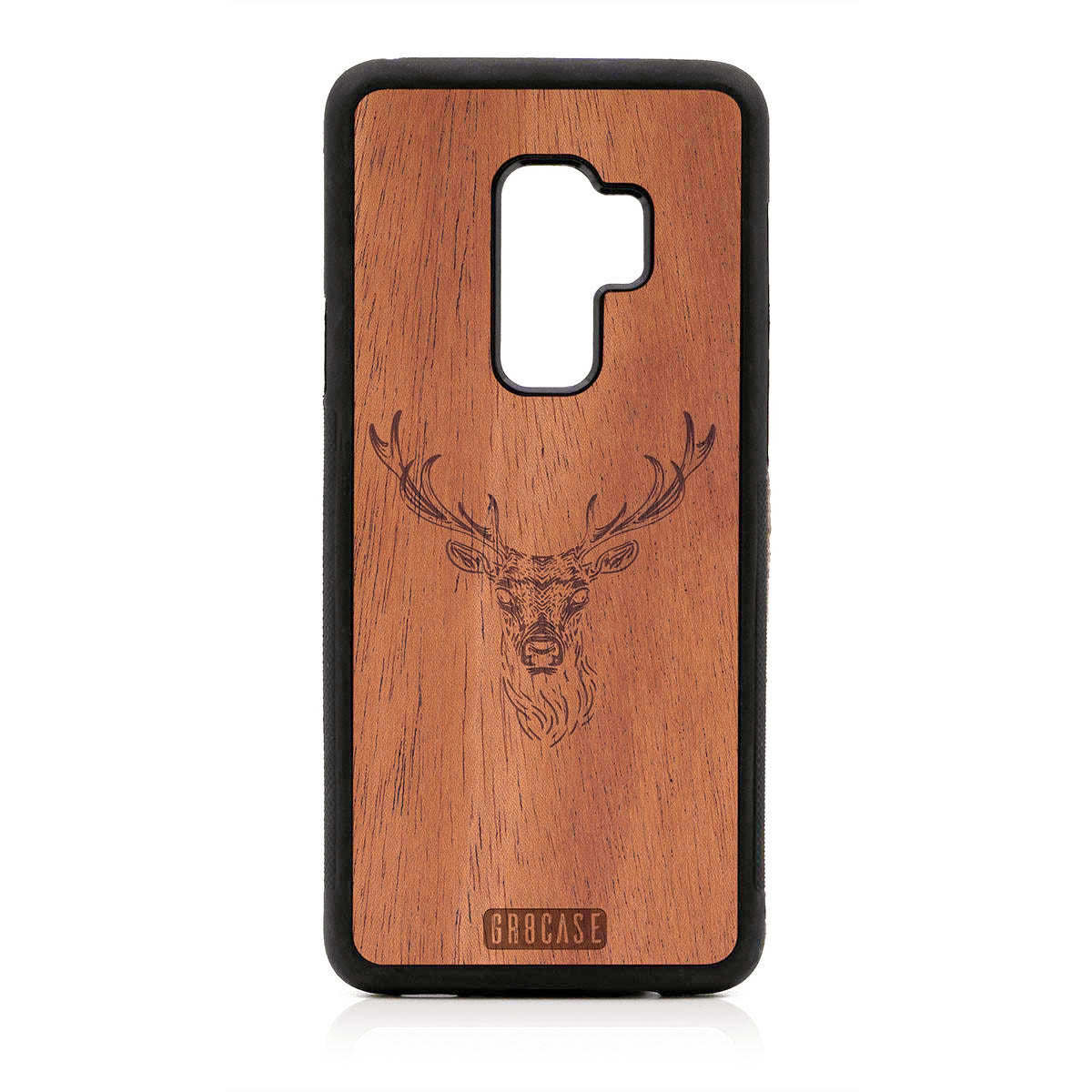 Elk Buck Design Wood Case For Samsung Galaxy S9 Plus by GR8CASE