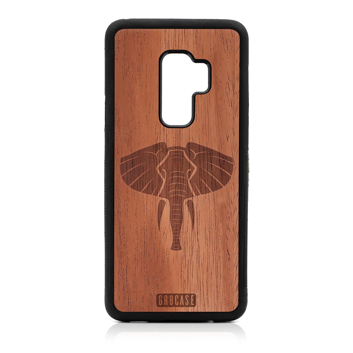 Elephant Design Wood Case Samsung Galaxy S9 Plus by GR8CASE