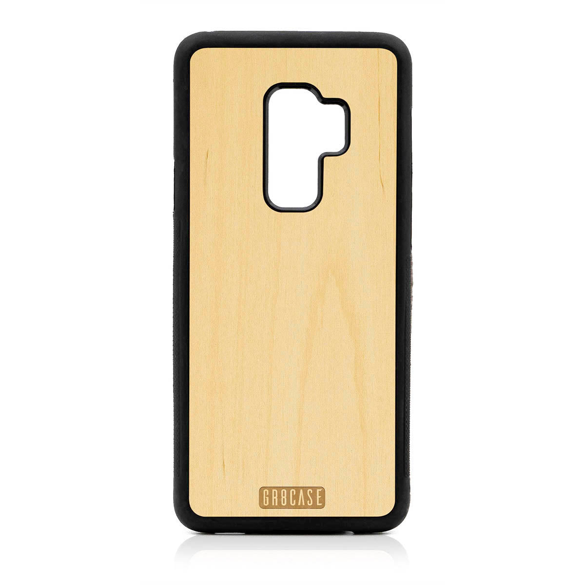 Classic Solid Wood Panel Inlay Case For Samsung Galaxy S9 Plus by GR8CASE