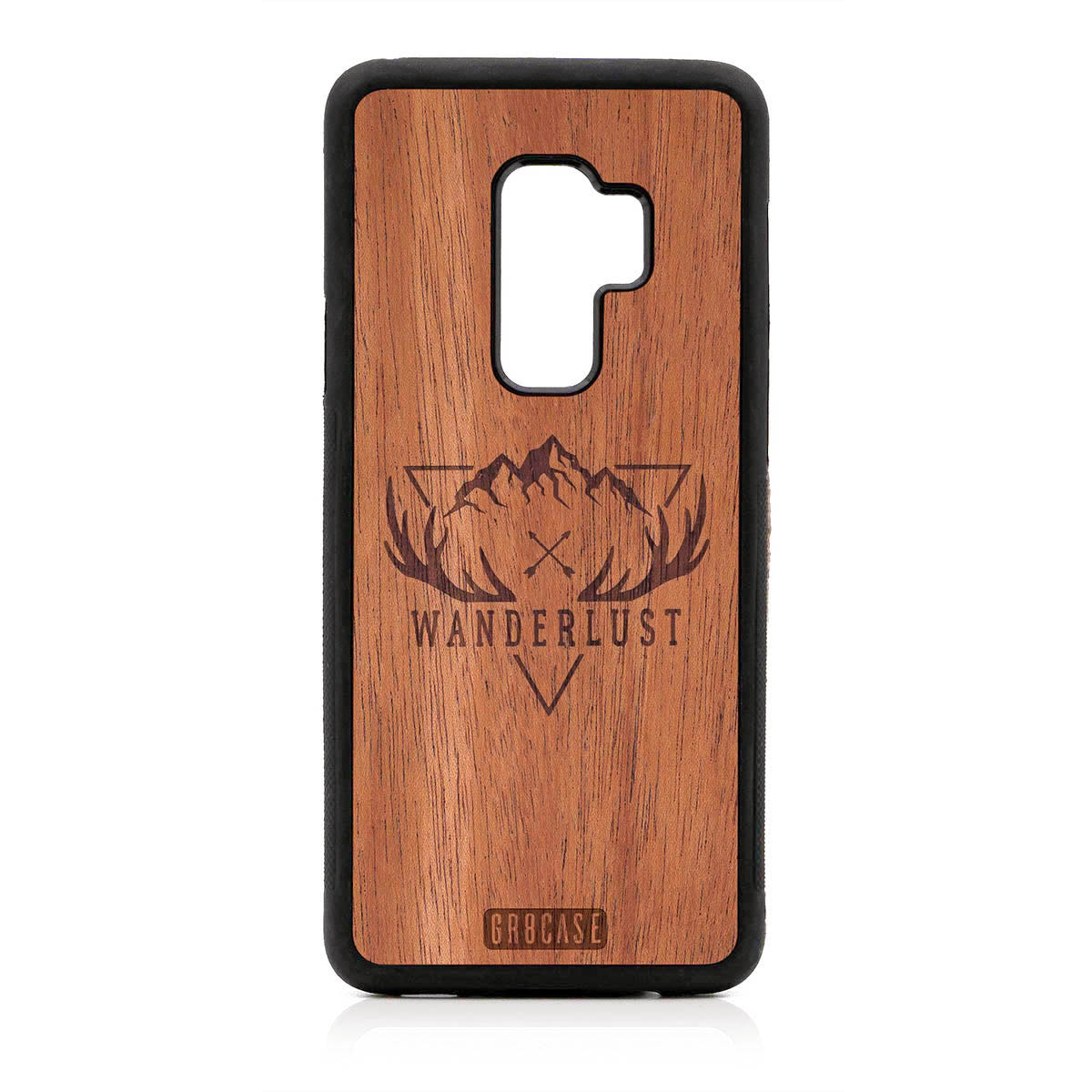 Wanderlust Design Wood Case For Samsung Galaxy S9 Plus