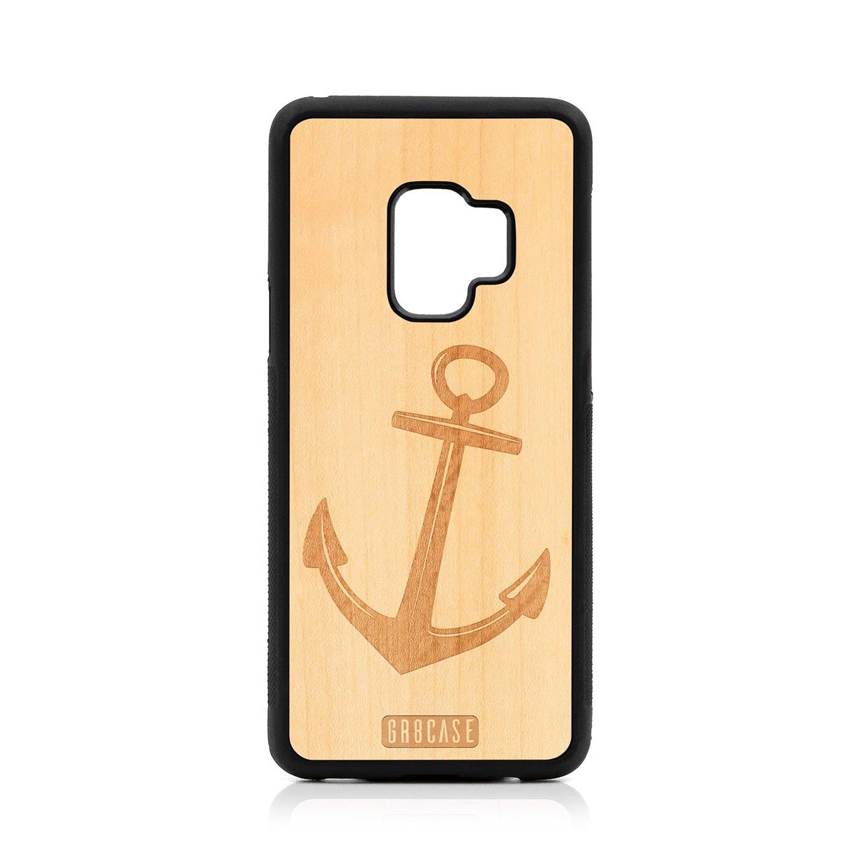 Anchor Design Wood Case For Samsung Galaxy S9 by GR8CASE