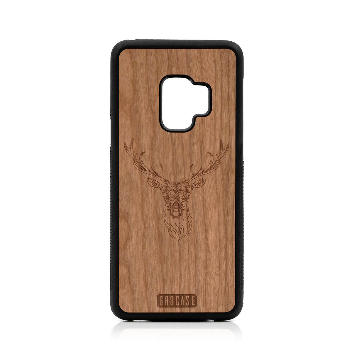 Elk Buck Design Wood Case For Samsung Galaxy S9 by GR8CASE