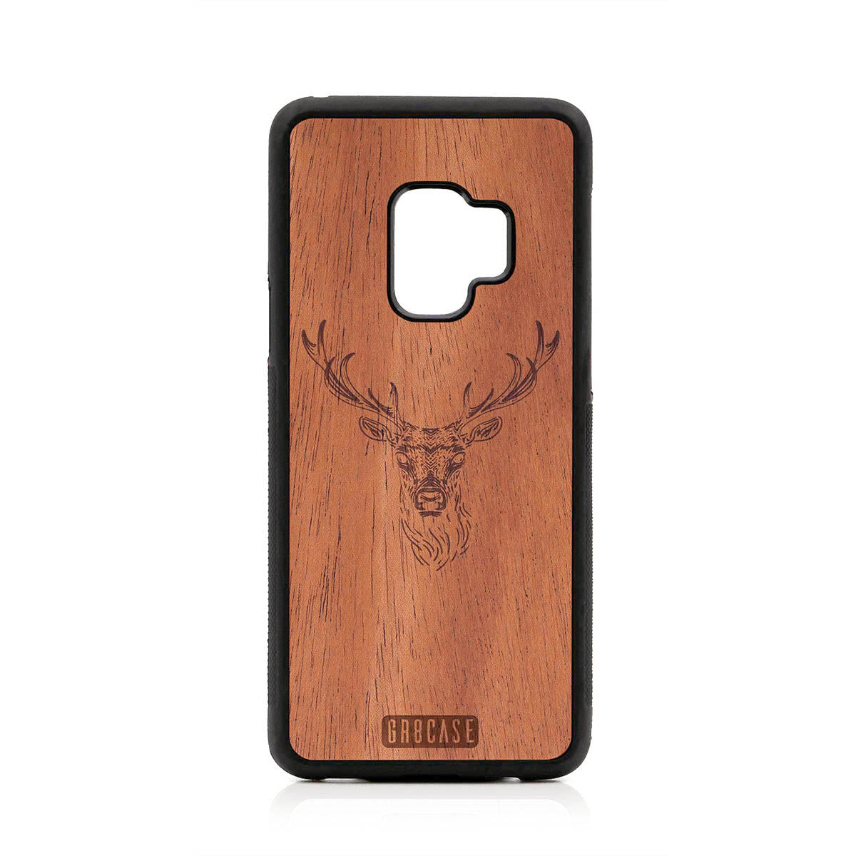 Elk Buck Design Wood Case For Samsung Galaxy S9 by GR8CASE