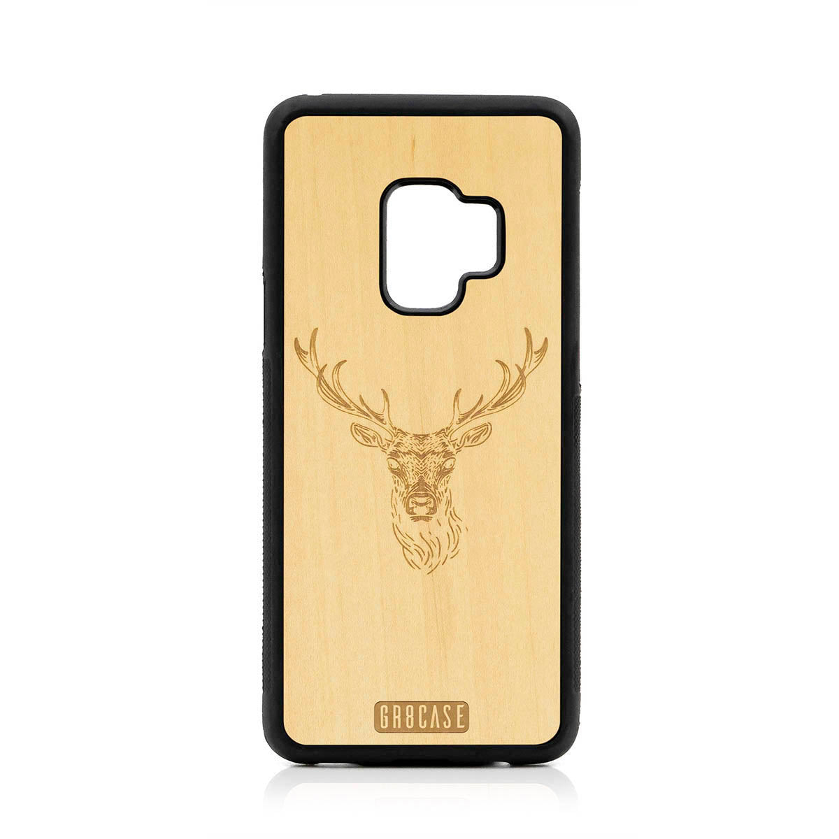 Elk Buck Design Wood Case For Samsung Galaxy S9 by GR8CASE