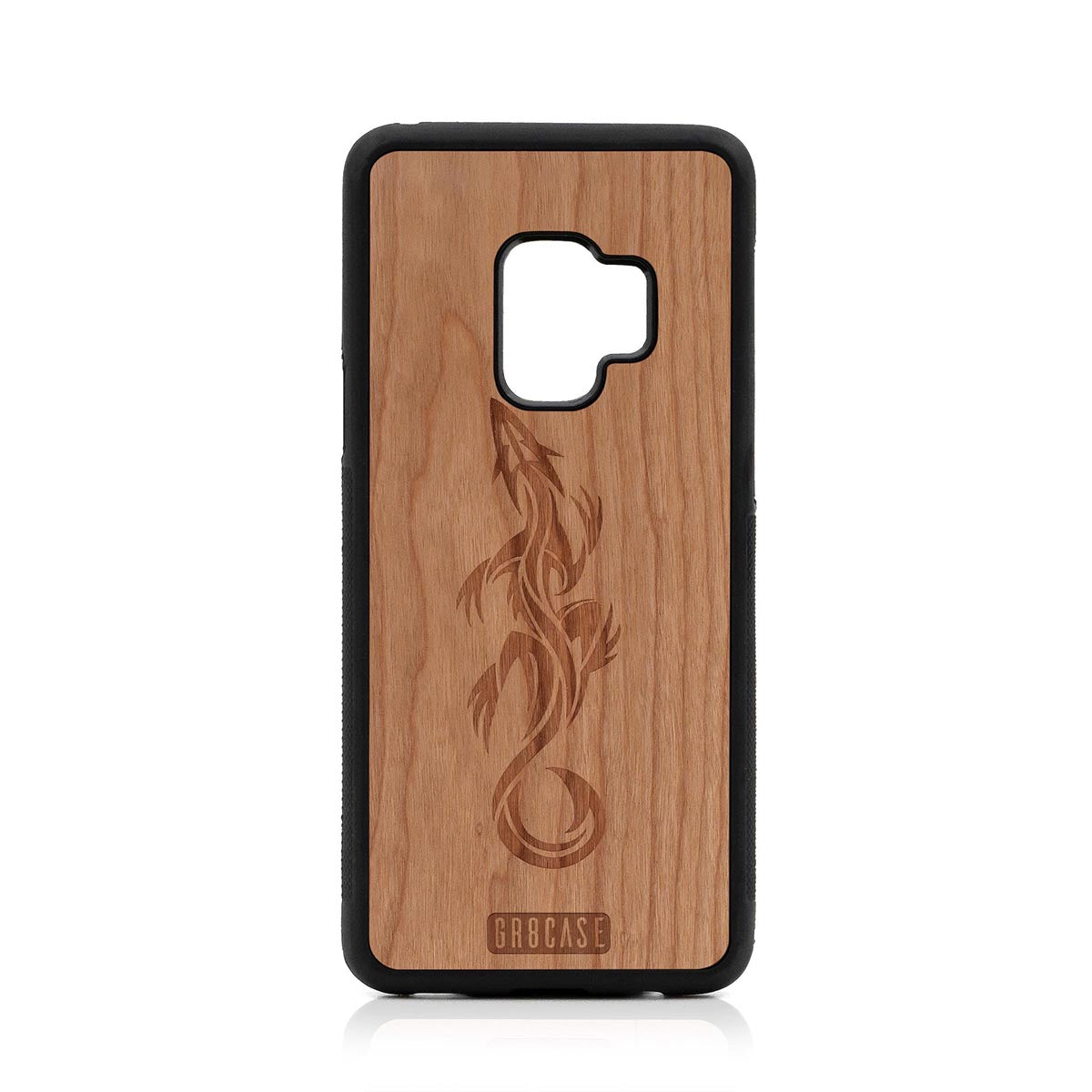 Lizard Design Wood Case Samsung Galaxy S9 by GR8CASE