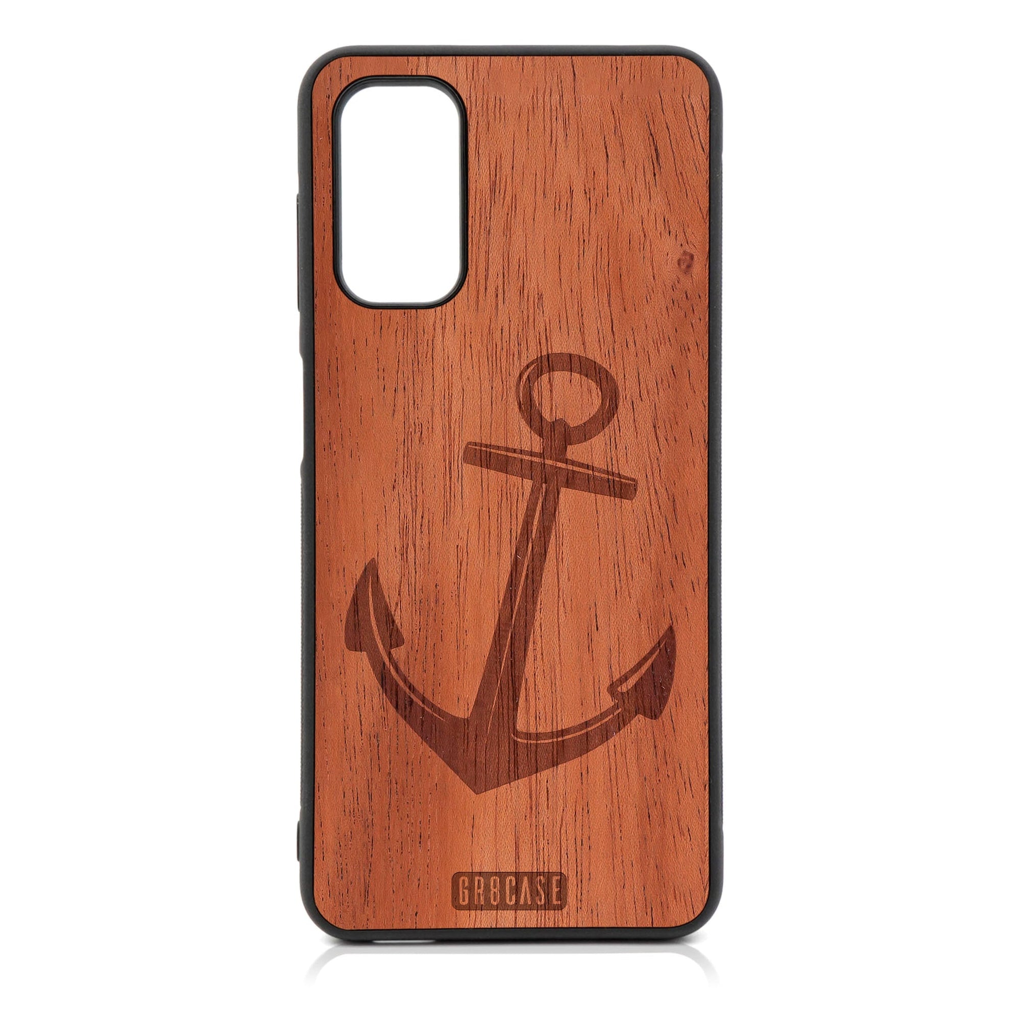 Anchor Design Wood Case For Galaxy A14 5G