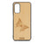 Butterfly Design Wood Case For Galaxy A14 5G