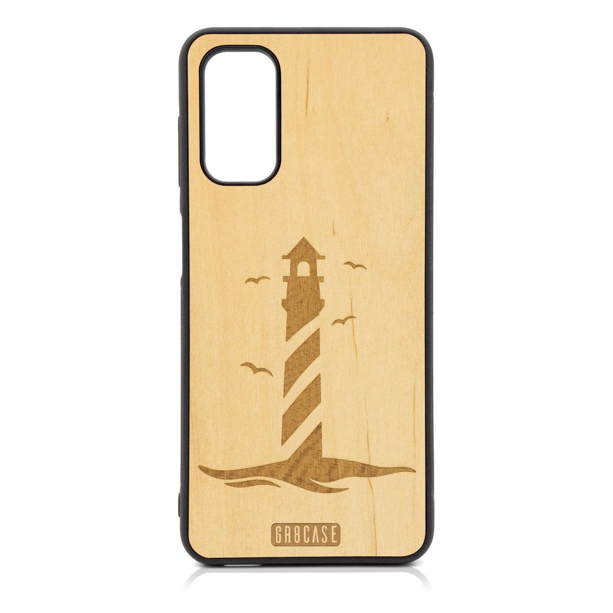 Lighthouse Design Wood Case For Galaxy A13 5G