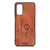 Paw Love Design Wood Case For Galaxy S22 Ultra