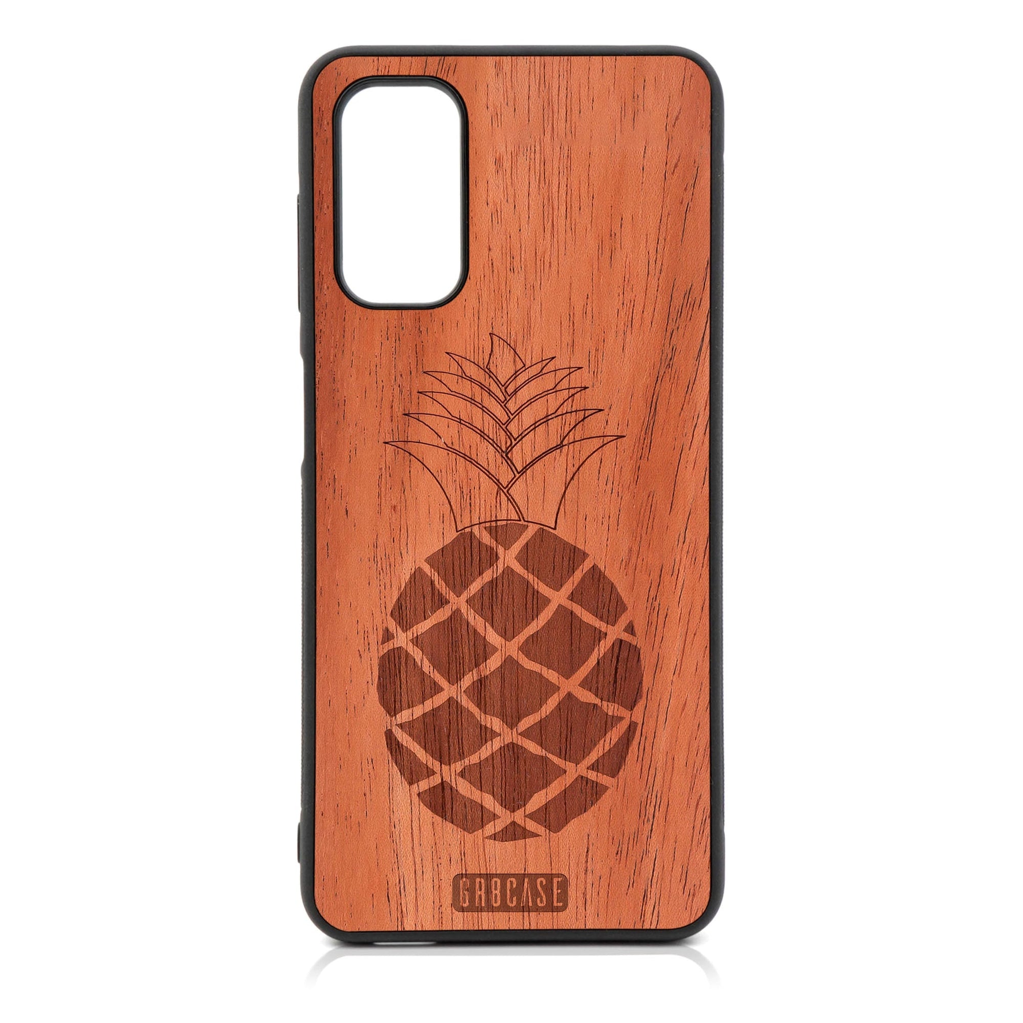 Pineapple Design Wood Case For Galaxy A14 5G