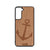 Anchor Design Wood Case For Samsung Galaxy S24 Plus