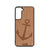 Anchor Design Wood Case For Samsung Galaxy S22