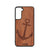 Anchor Design Wood Case For Samsung Galaxy S21 5G