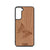 Butterfly Design Wood Case For Samsung Galaxy S23 5G