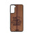 Eat Sleep Baseball Repeat Design Wood Case For Samsung Galaxy S24 Plus