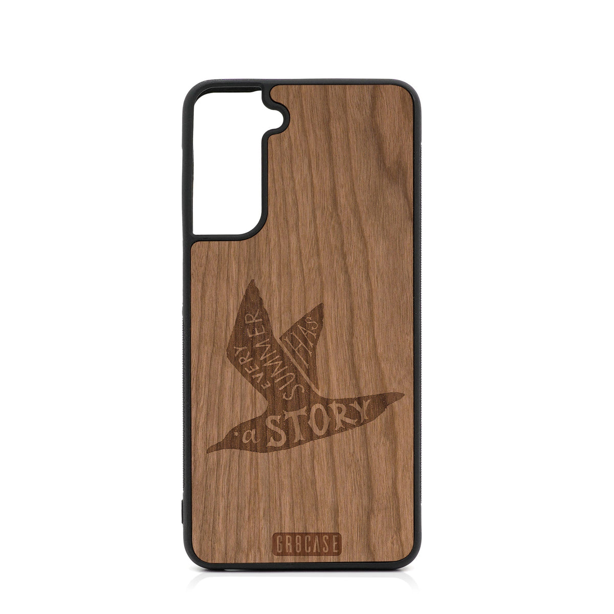 Every Summer Has A Story (Seagull) Design Wood Case For Samsung Galaxy S23 Plus
