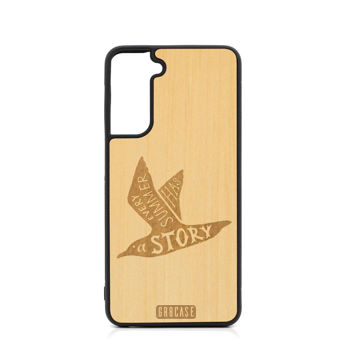 Every Summer Has A Story (Seagull) Design Wood Case For Samsung Galaxy S21 Plus 5G