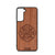 Fire Department Design Wood Case For Samsung Galaxy S21 Plus 5G