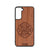 Fire Department Design Wood Case For Samsung Galaxy S24 5G