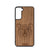 Furry Bear Design Wood Case For Samsung Galaxy S21 5G