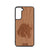 Horse Design Wood Case For Samsung Galaxy S23 5G