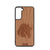 Horse Design Wood Case For Samsung Galaxy S22