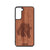 Horse Design Wood Case For Samsung Galaxy S22