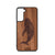 I'm Happy Anywhere I Can See The Ocean (Whale) Design Wood Case For Samsung Galaxy S21 Plus 5G