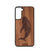 I'm Happy Anywhere I Can See The Ocean (Whale) Design Wood Case For Samsung Galaxy S22 Plus