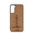 Lizard Design Wood Case For Samsung Galaxy S21 FE 5G
