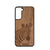 Lookout Zebra Design Wood Case For Samsung Galaxy S23 5G