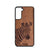 Lookout Zebra Design Wood Case For Samsung Galaxy S21 5G