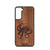Meet Me Where The Sky Touches The Sea (Octopus) Design Wood Case For Samsung Galaxy S22