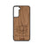 Namaste (Lotus Flower) Design Wood Case For Samsung Galaxy S22 Plus