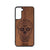 Sugar Skull Design Wood Case For Samsung Galaxy S22 Plus