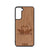 Swans Design Wood Case For Samsung Galaxy S22