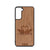 Swans Design Wood Case For Samsung Galaxy S22 Plus